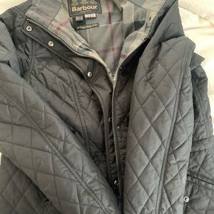 Barbour millfire diamond quilted jacket US 14/UK18